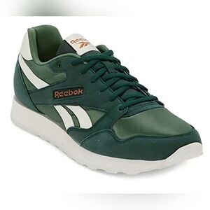 Reebok Ultra Flash Running Sneaker Size Men's US 10.5 Green White Low Top NEW